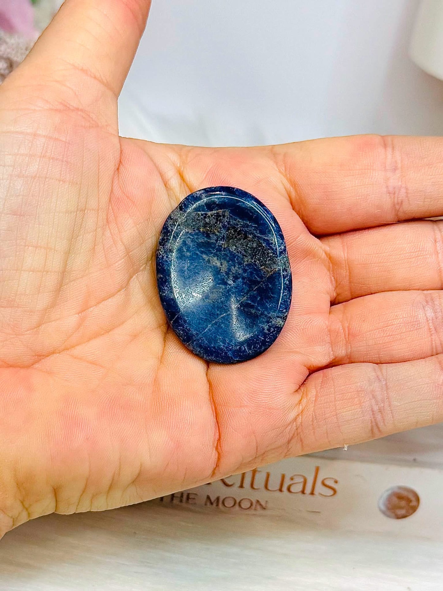 Lapis Lazuli Worry Stone