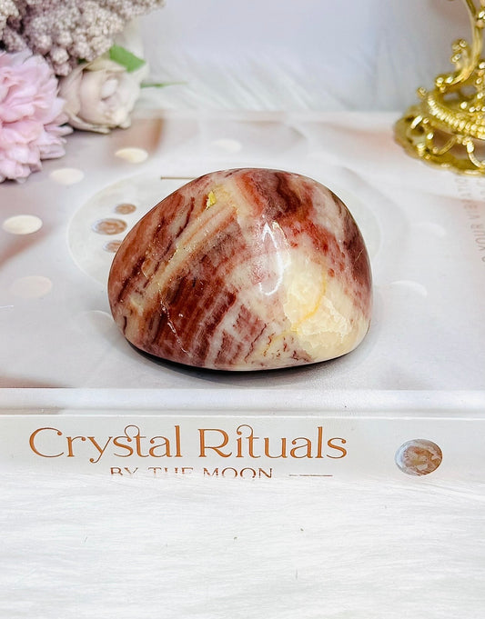 Pink Banded Calcite | Pork Stone Freeform 208g