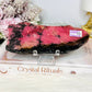 High Grade Rhodonite Slab on Stand 15cm