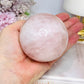 Large Rose Quartz Sphere on Stand 480g