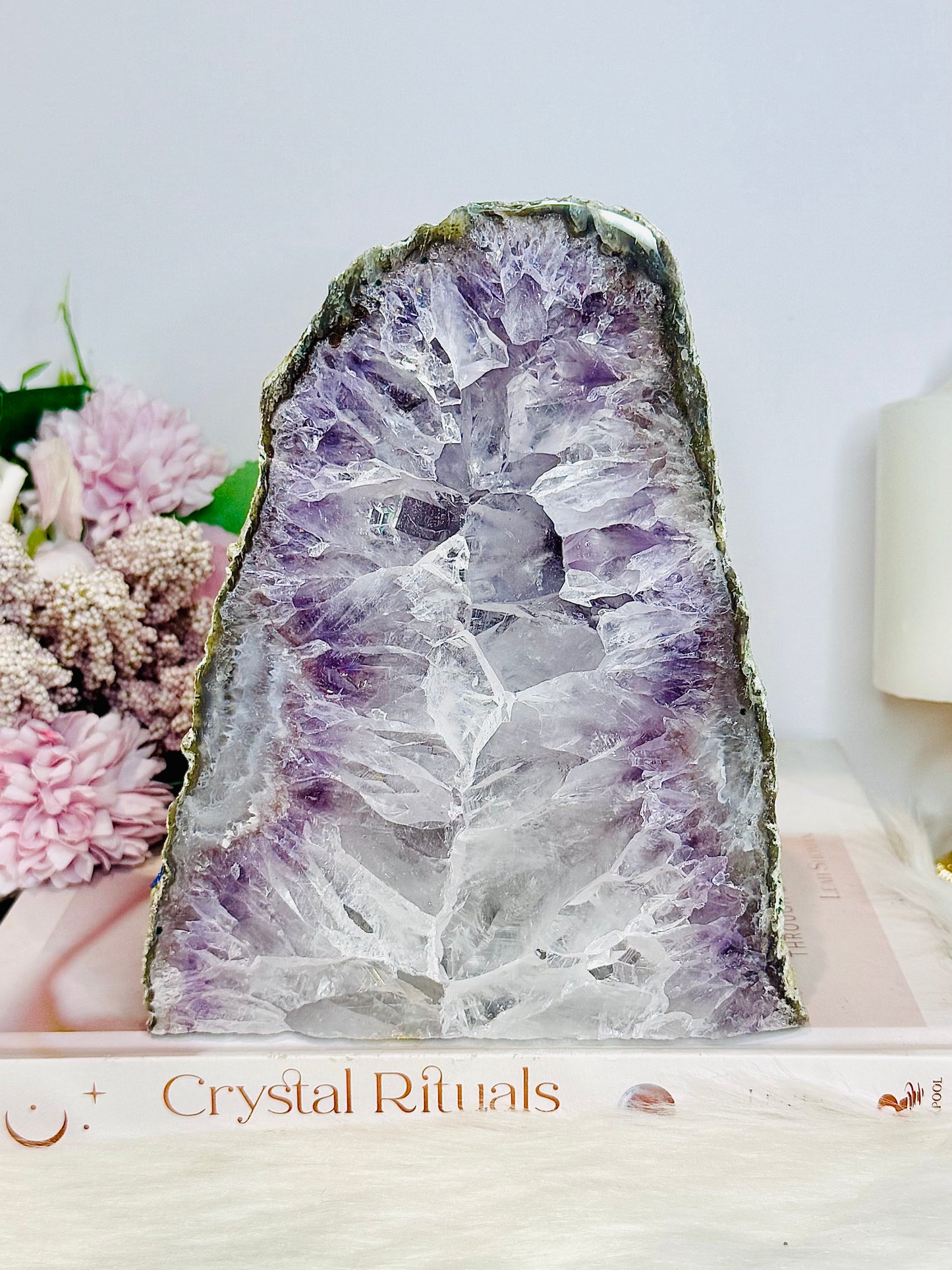 Large Amethyst Polished Freeform 16cm 1.77KG