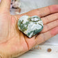 Moss Agate Small Heart