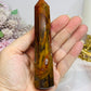 Petrified Wood Tower 12cm