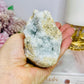 Natural Blue Celestite Specimen Cluster 410g