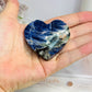 Puffy Sodalite Heart
