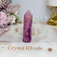 Purple Fluorite Tower | Point 7.5cm