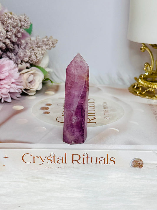Purple Fluorite Tower | Point 7.5cm