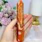 Tall Carnelian Tower 15.5cm