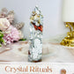 Mexican Lace Agate Druzy Tower 9.5cm