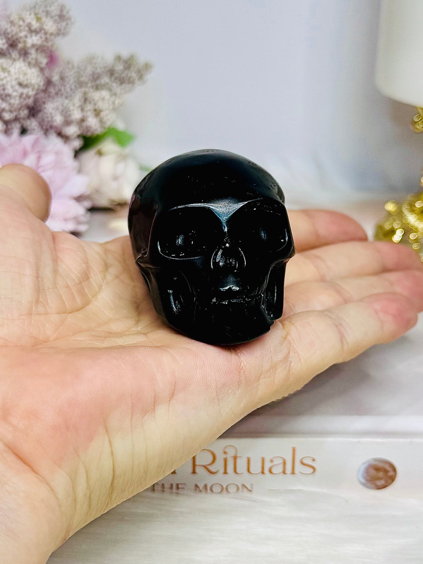 Black Obsidian Skull 5.5cm