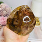 Large Natural Lodolite | Garden Quartz Polished Freeform on Stand 10cm 484g