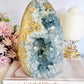 Spectacular Huge Natural Blue Celestite Freeform 18.5cm 2.73KG