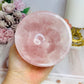 Large Chunky Rose Quartz Bowl 680g
