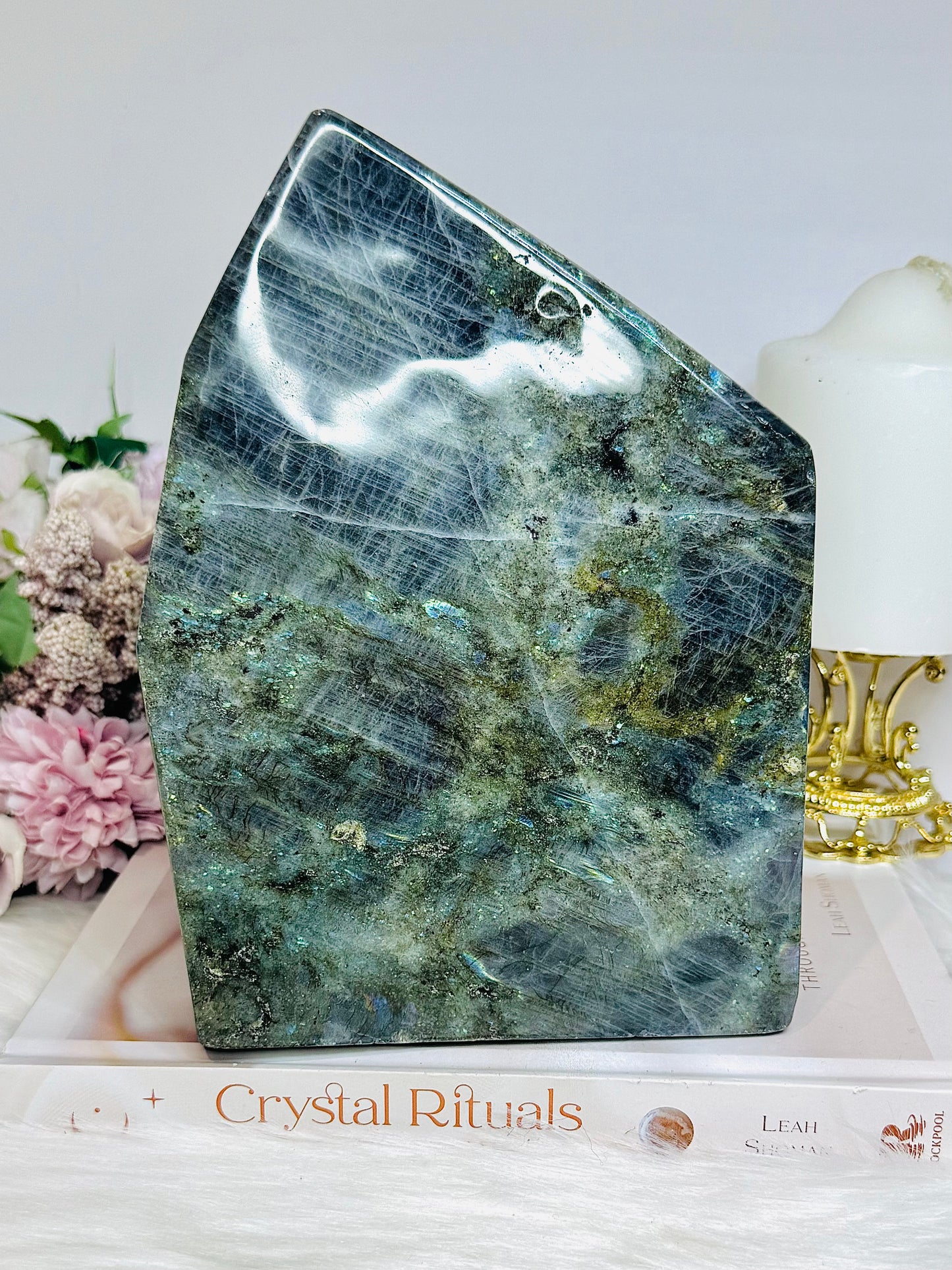 Large Labradorite Freeform Full of Flash 18cm 1.6KG