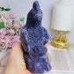 Lepidolite Carved Parrot | Bird Large 14cm 588g