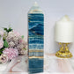 Large Natural Blue Onyx Generator | Tower 20cm
