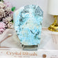 A Collectors Piece ~ Natural Larimar Slab On Stand 10cm 169g