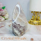 Natural Large Crazy Lace Amethyst Polished Freeform 11cm