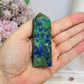 Azurite with Malachite Rough Tower 7.5cm