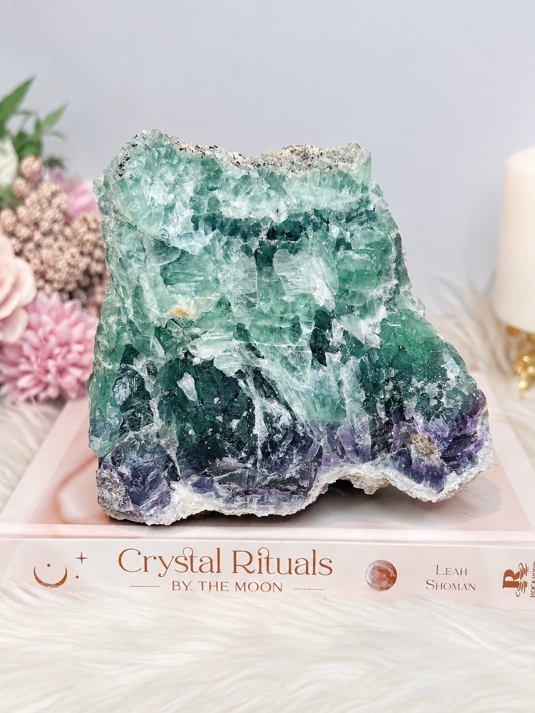 Huge Natural Fluorite Freeform 2.8KG