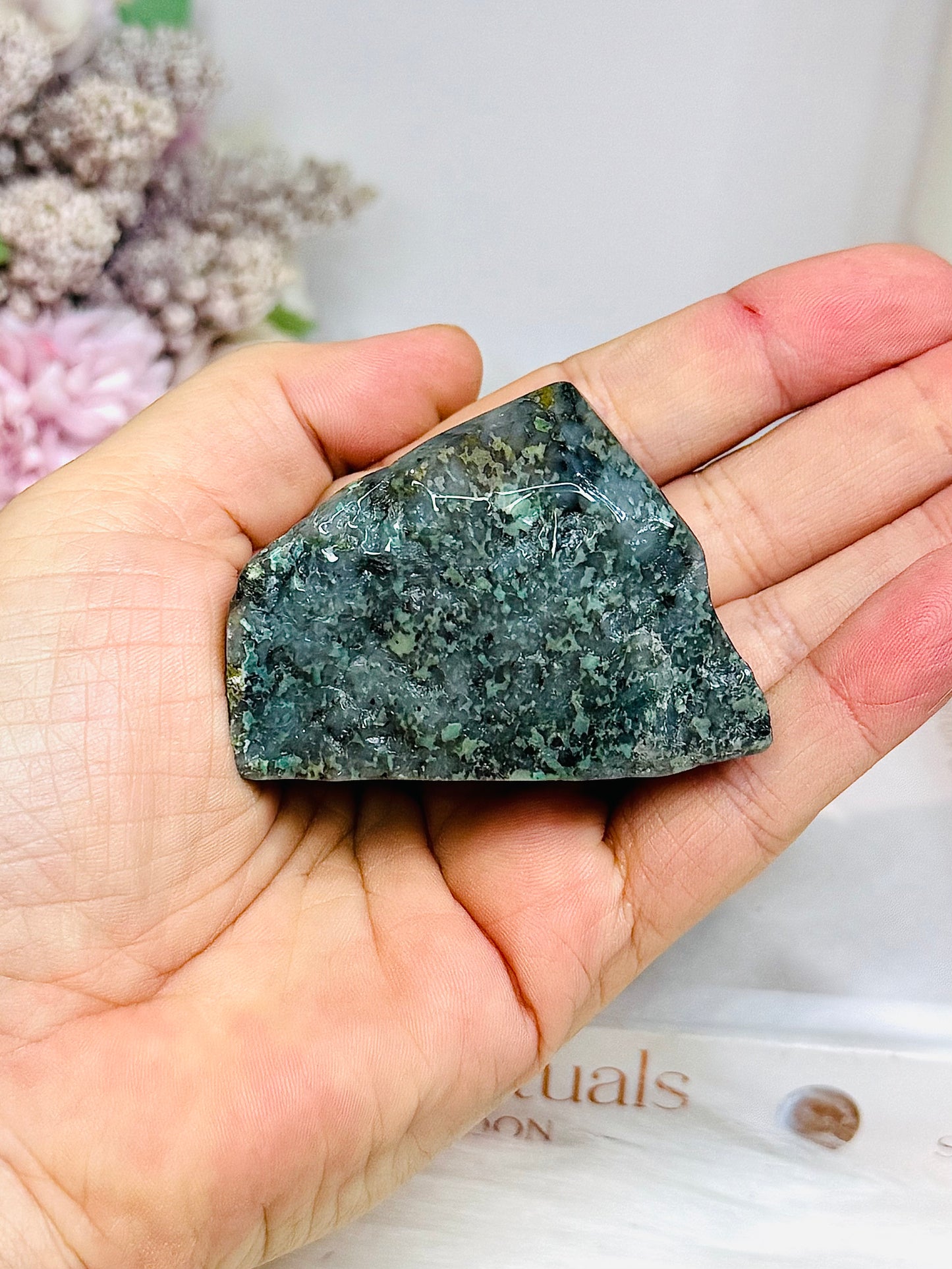 African Turquoise Polished Point 6cm