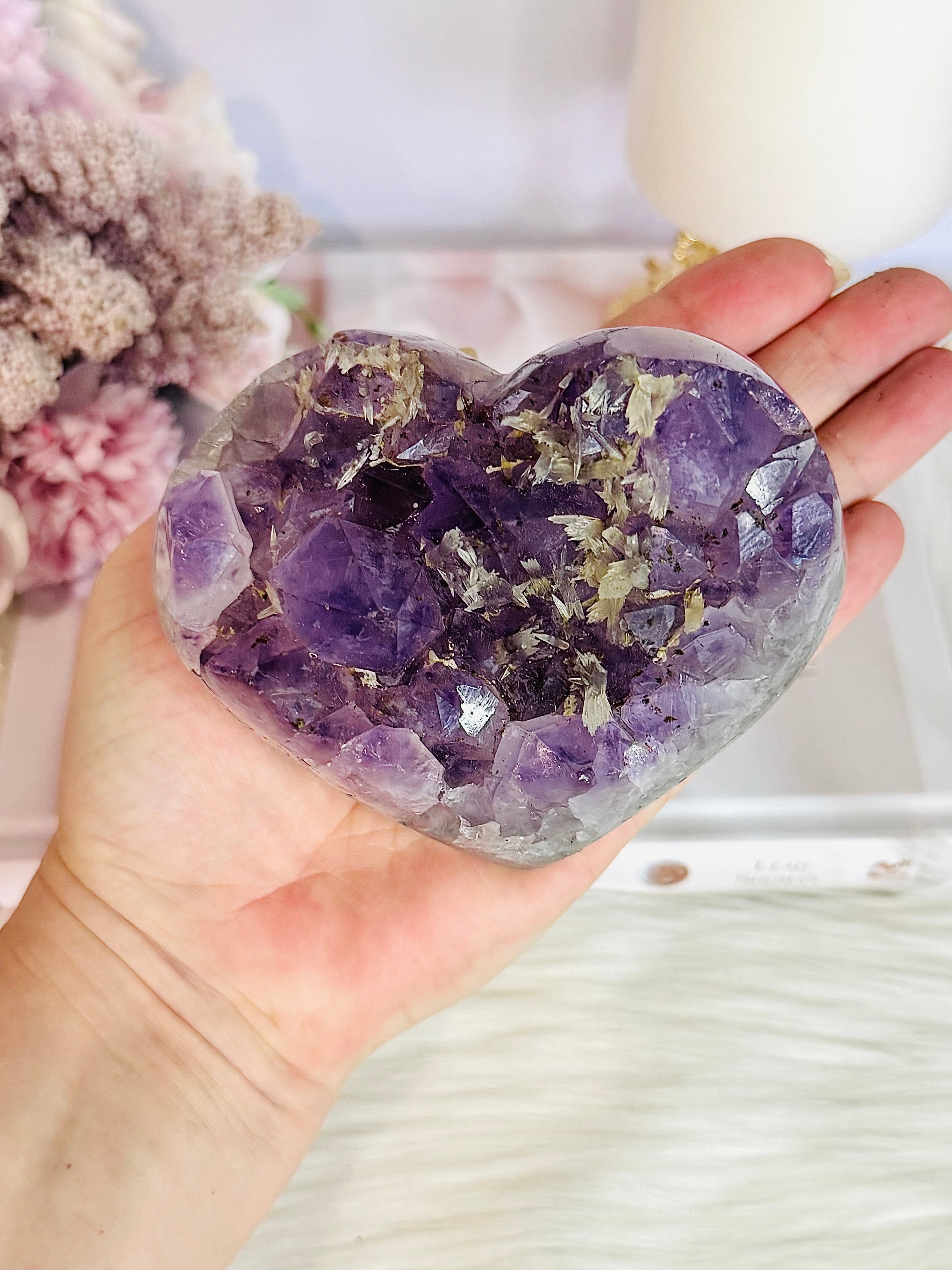 Amethyst Chunky online Heart