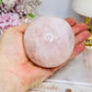 Large Rose Quartz Sphere on Stand 480g