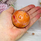 Carnelian Sphere on Stand 174g