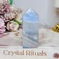 Blue Lace Agate Tower 7.5cm
