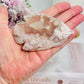 Flower Agate Carved Fish 9cm