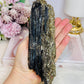 Large Natural Black Tourmaline In Mica Specimen On Stand 18cm 601g