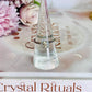 Clear Quartz Adjustment Ring In Gift Bag