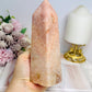 Large Pink Amethyst Chunky Tower 566g 16cm
