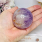 Purple Agate Sphere on Stand 236g