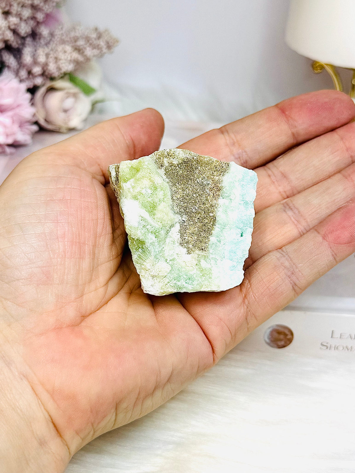 Natural Blue Hemimorphite Specimen 93g