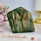 Labradorite Freeform Pink & Purple Flash ~ (Imperfection on face of slab) 282g 8cm