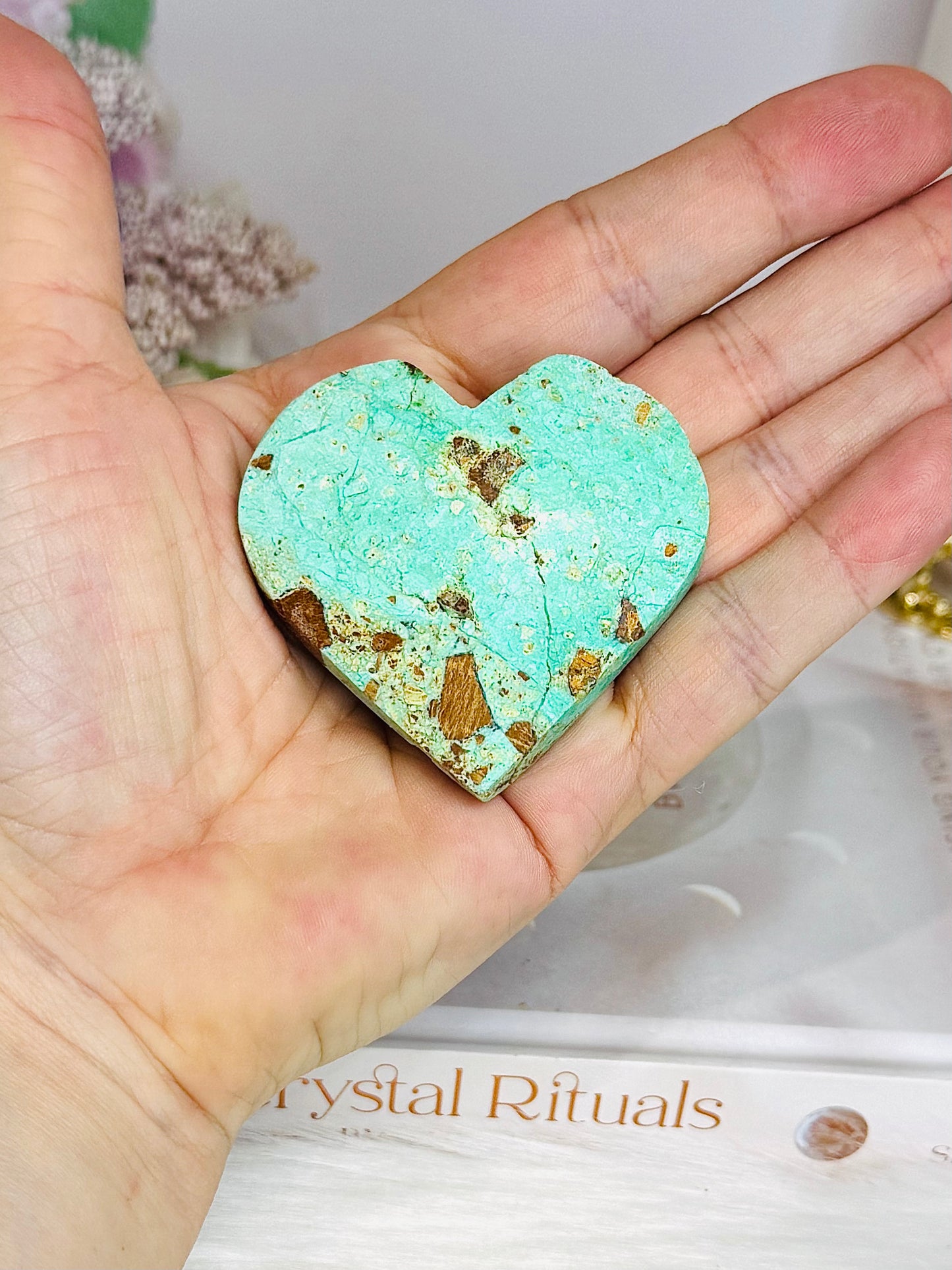 Variscite Heart 6cm