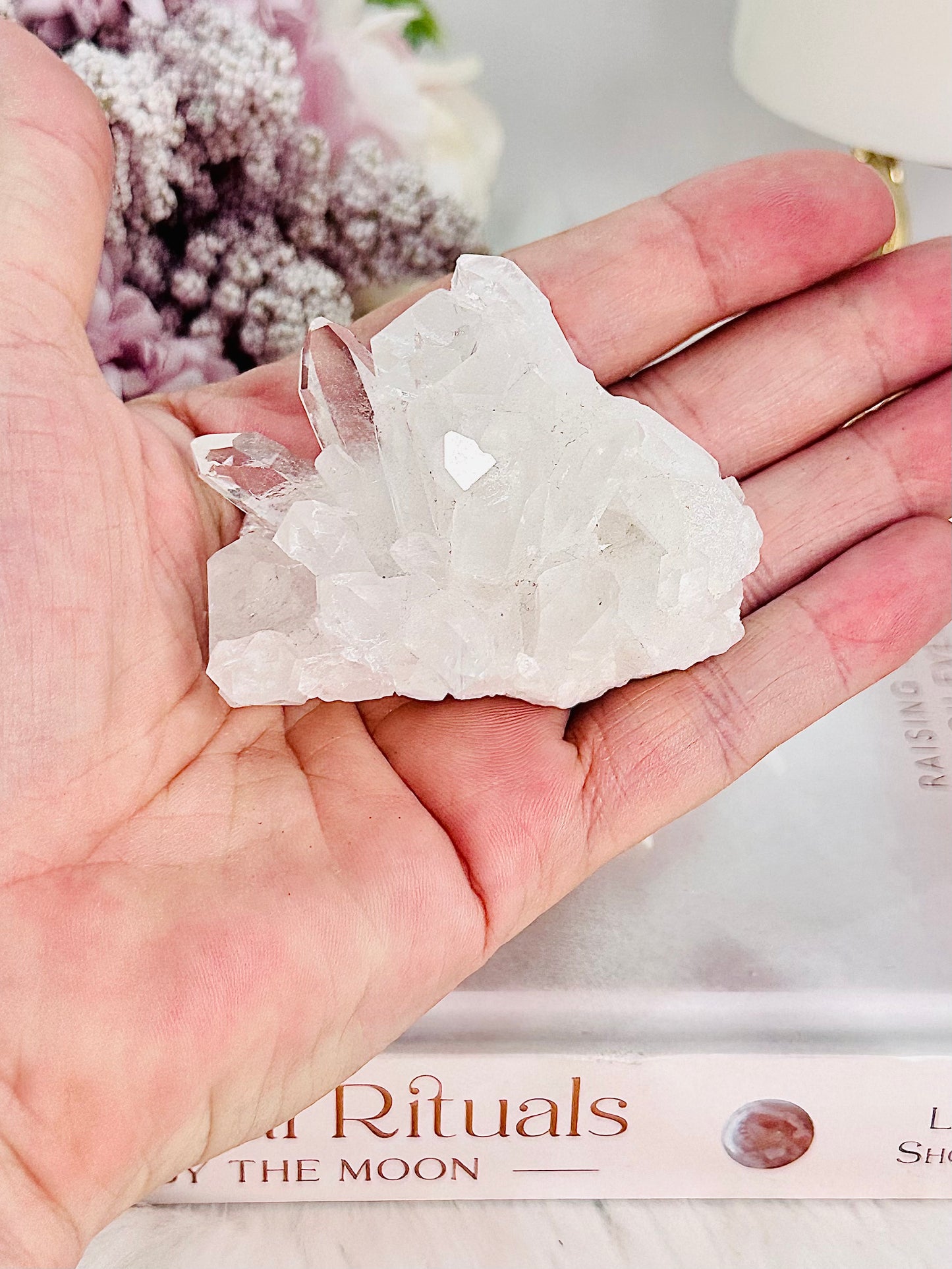 Absolutely Stunning High Grade Small Clear Quartz Cluster From Brazil