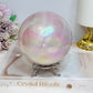 Angel Aura Rose Quartz Sphere 1.2Kg