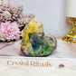 Aura Druzy Sphalerite Chunky Heart 7.5cm
