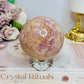 Rare Phosphosiderite Large Sphere On Stand 355g