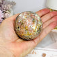 Plum Blossom Jasper Sphere on Stand 301g