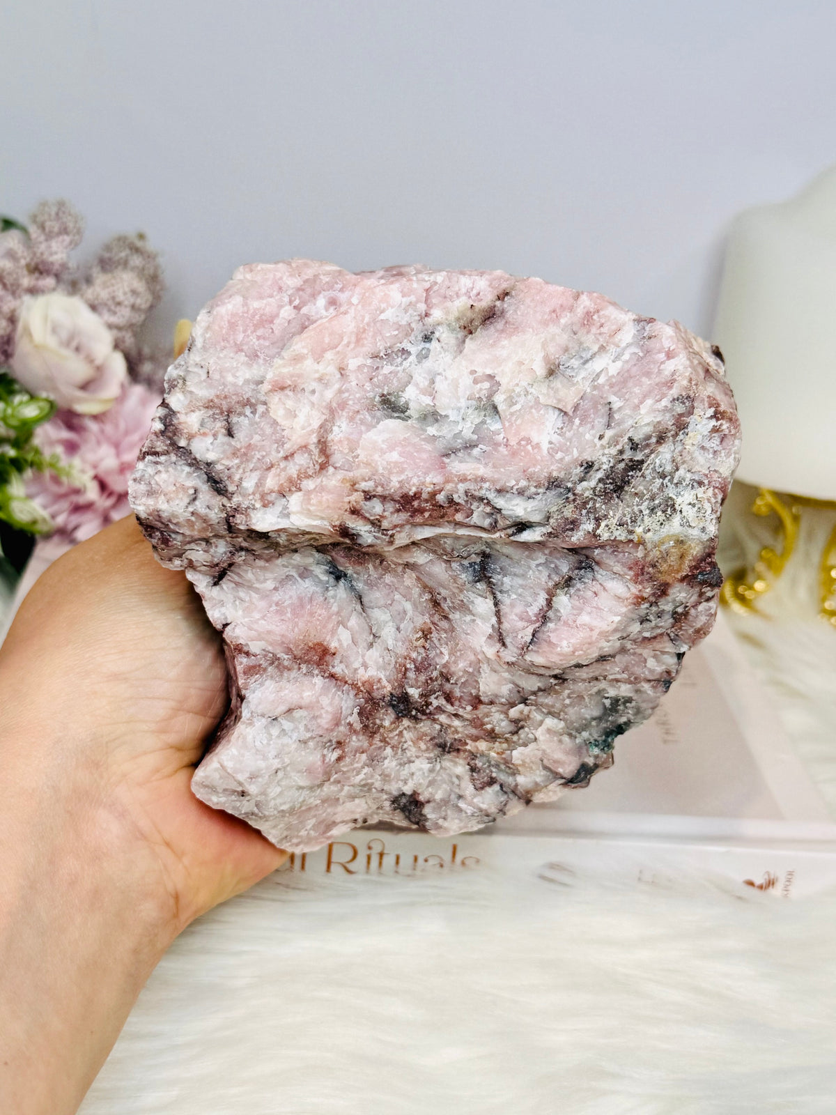 Huge Natural Petalite Specimen 1.2KG
