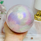 Angel Aura Rose Quartz Sphere 1.2Kg