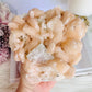 Stunning Large 1.08KG Natural Peach Apophyllite X Stilbite Specimen