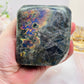 Large Polished Labradorite Freeform 638g with Pink & Purple Flash (looks blue but is purple)