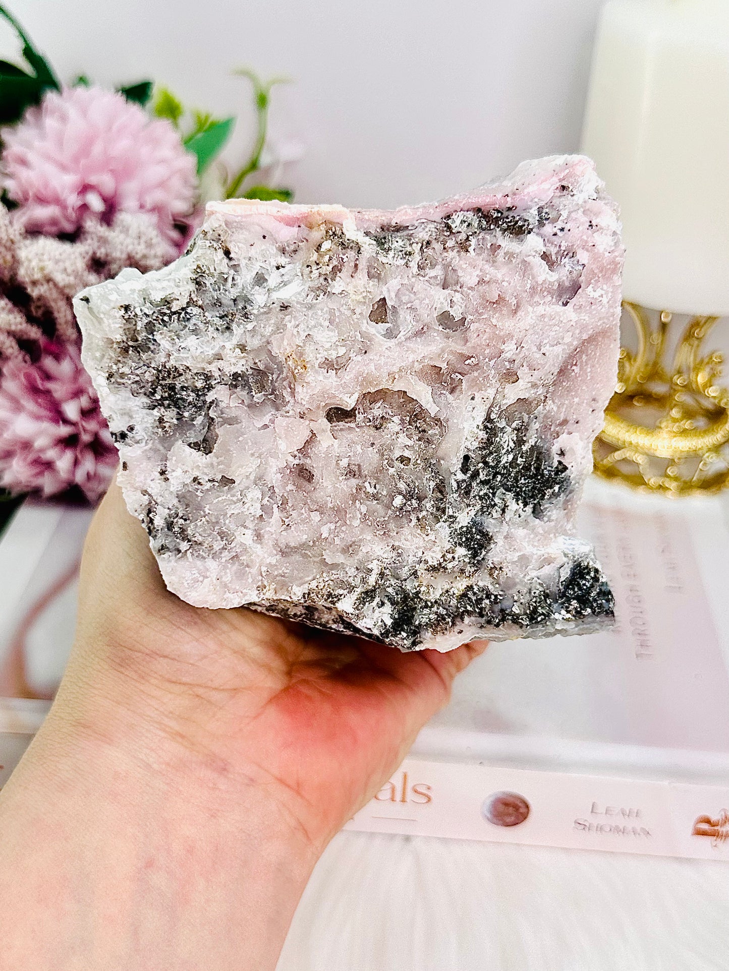 My Fave!!! Absolutely Stunning Large Chunky Natural Pink Opal Specimen 617grams