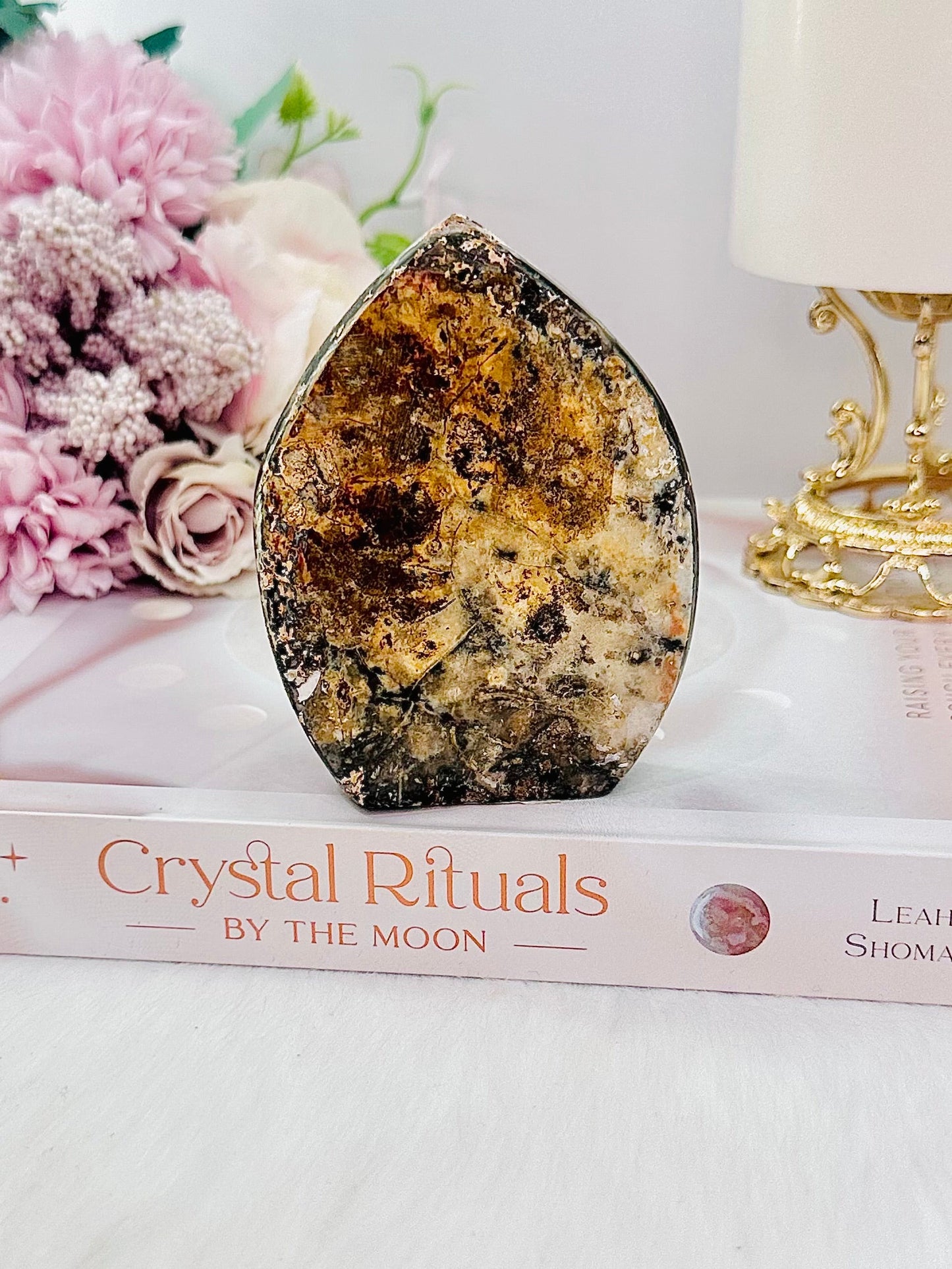 Unique Pink Amethyst Druzy Flame | Freeform From Brazil 9cm