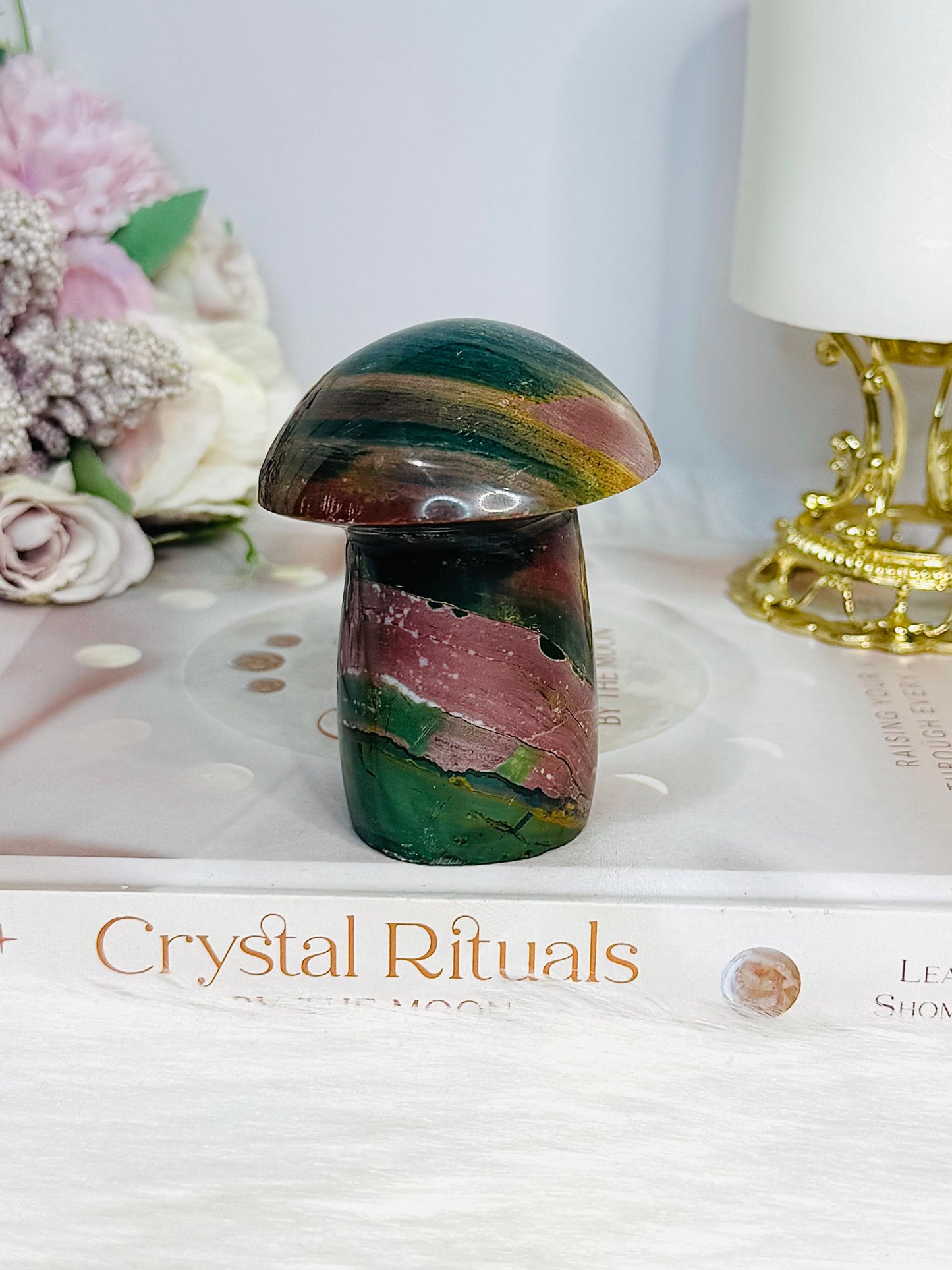 High Grade Ocean Jasper Chunky Mushroom 7.5cm