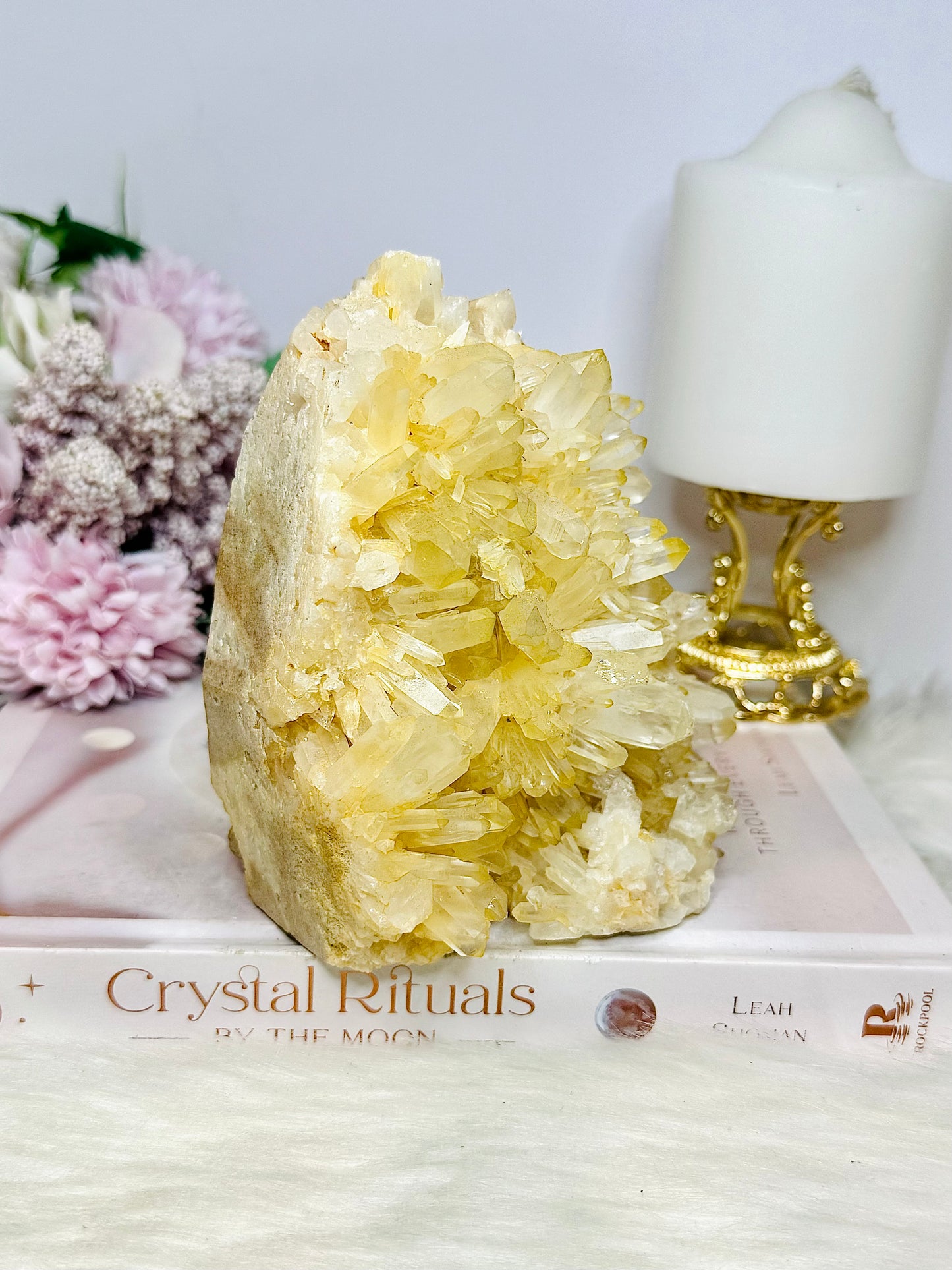 Large Natural Quartz Cluster Freeform 11cm 1.2KG